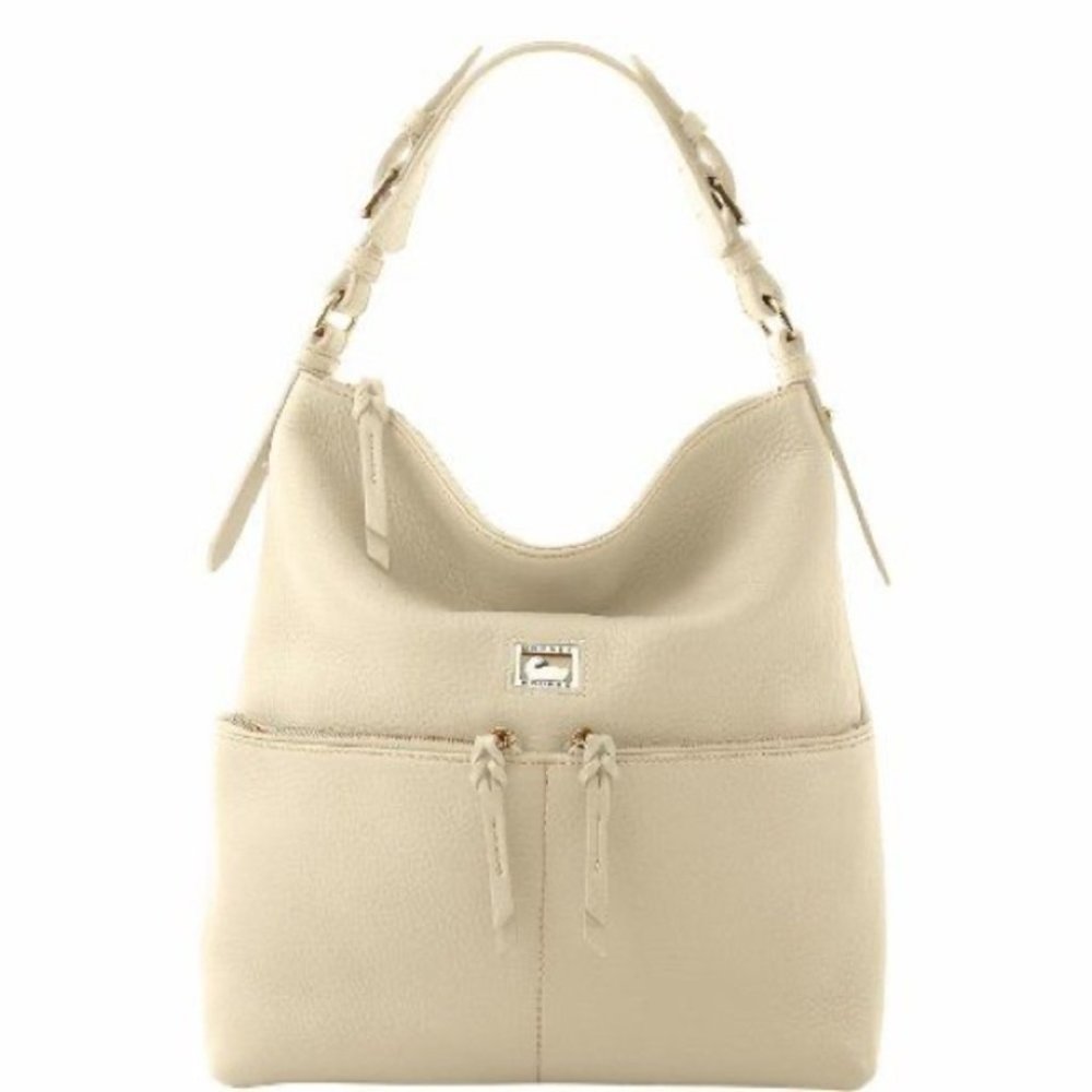 Dooney & Bourke Dillon Medium Pocket Sac White Tote